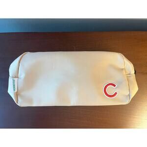 Chicago Cubs MLB Baseball Hornitos Beige Canvas Shoulder Bag w/ Red Cubs "C"